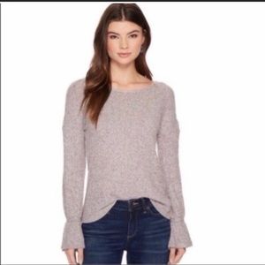 Lucky Brand Tie Sleeve Top